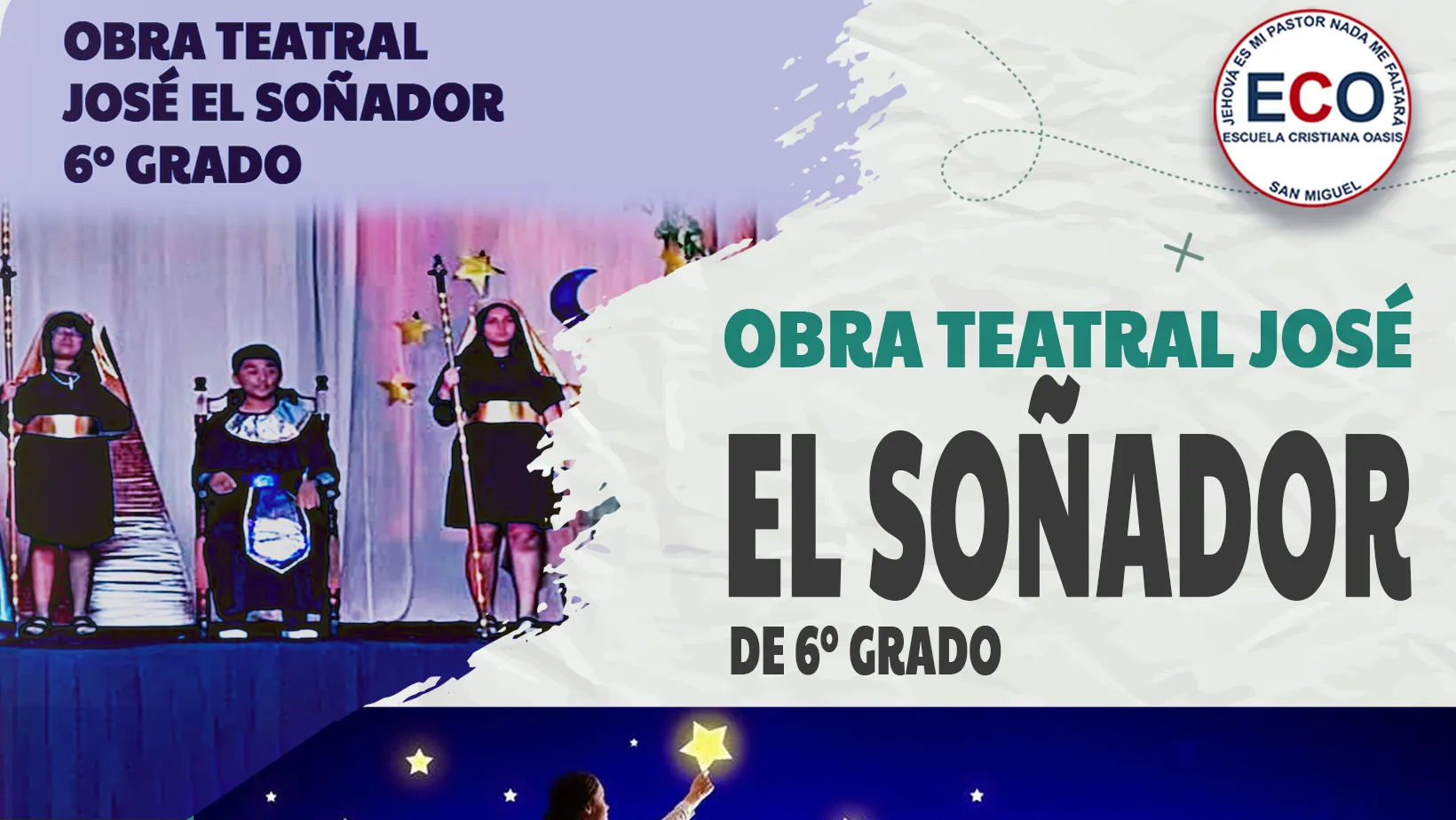 Nuestros Estudiantes de Sexto Grado realizarón La Obra: 